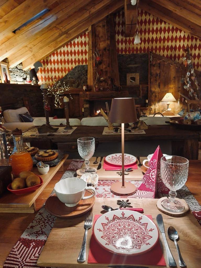 B&B Lo Djoua De Toueno Арвье Экстерьер фото